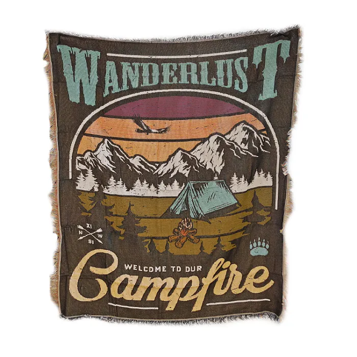 Все пледы Rimble - классные принты и плотный материал Плед Rimble CampFire