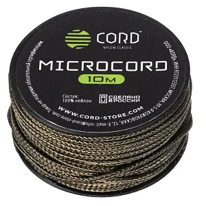Cord микрокорд катушка 10м khaki