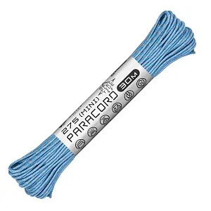 Cord паракорд 275 nylon 30м световозвращающий carolina blue