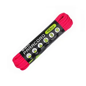 Cord паракорд 550 nylon 10м neon pink