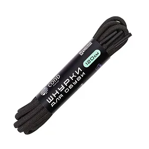 Cord шнурки 120см Черный