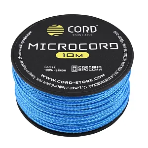 Cord микрокорд катушка 10м blue